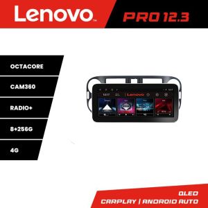 Navigáció VW Tiguan és Golf Plus 2012-2016 Lenovo PRO 8+256 12.3 hüvelykes qled android 4G DSP gps internet készlet-489v2