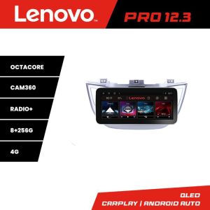 Navigáció Hyundai Tucson K-546 Lenovo PRO 8+256 12,3 hüvelykes qled android 4G DSP gps internet 8Core