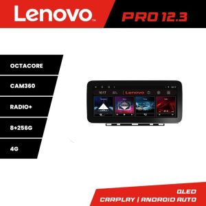 Navigáció Renault Clio 5 Lenovo PRO 8+256 12,3 hüvelykes qled android 4G DSP gps internet 8Core