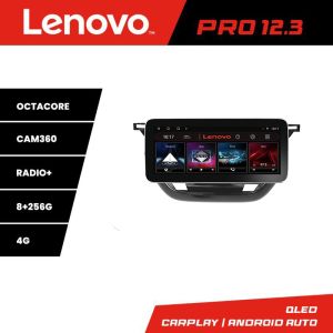 Navigáció Opel Corsa F 2019- Lenovo PRO 8+256 12,3 hüvelykes qled android 4G DSP gps internet KIT-corsa-f