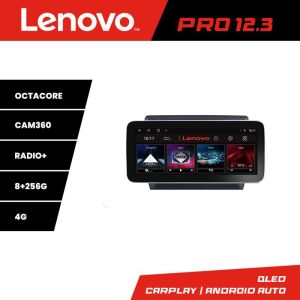 Navigáció Isuzu DMAX 2020- K-DMAX20 Lenovo PRO 8+256 12,3 hüvelykes qled android 4G DSP gps internet Co