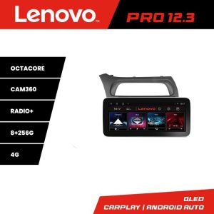 Navigáció Honda Civic Ferdehátú 2006-2012 K-ferdehátú Lenovo PRO 8+256 12.3 hüvelykes QLED Android 4G DSP GPS internet és GPS WIF