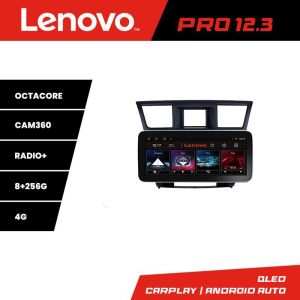 Navigáció Toyota Highlander 2007-2013 Lenovo PRO 8+256 12,3 hüvelykes qled android 4G DSP gps internet