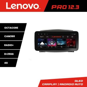 Toyota Land Cruiser L100 navigáció 2002-2006 Lenovo PRO 8+256 12.3 hüvelykes qled android 4G DSP gps internet KIT-L105-automatic