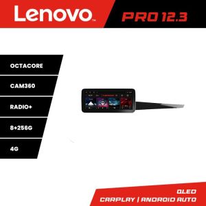 Navigáció Renault Laguna 3 Lenovo PRO 8+256 12,3 hüvelykes qled android 4G DSP gps internet 8Core