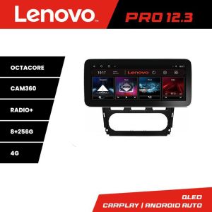 Navigáció Ford Mondeo 2010-2014 K-mondeo-climate Lenovo PRO 8+256 12,3 hüvelykes qled android 4G DSP gps internet