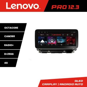 Navigáció Skoda Octavia 4 2020-2024 Lenovo PRO 8+256 12,3 hüvelykes qled android 4G DSP gps internet KIT-octavia4