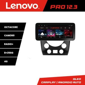 Navigáció Ssangyong Rexton 2013-2016 Lenovo PRO 8+256 12,3 hüvelykes qled android 4G DSP gps internet C