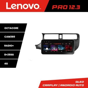 Navigáció Kia Rio 2011-2014 K-rio-11 Lenovo PRO 8+256 12,3 hüvelykes qled android 4G DSP gps internet C