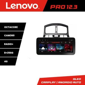 Navigáció Hyundai Santa Fe 2000-2006 Lenovo PRO 8+256 12,3 hüvelykes qled android 4G DSP gps internet C