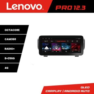 Navigáció Kia Sportage facelift 2019 - K-SPORTAGE-19 Lenovo PRO 8+256 12,3 hüvelykes qled android 4G DSP gps internet