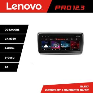 Navigáció Nissan Leaf 2018-2024 Lenovo Qled 12.3 hüvelykes Octa Core 8+256 360 DSP ADAS Carplay android auto rádió internet készlet-leaf+PRO-12.3-8+256