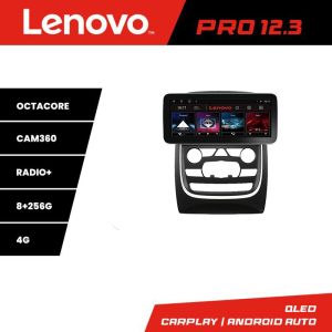 Navigáció Dodge Durango 2014-2020 Lenovo Qled 12.3 hüvelykes Octa Core 8+256 360 DSP ADAS Carplay android auto rádió internet készlet-+PRO-12.3-8+256