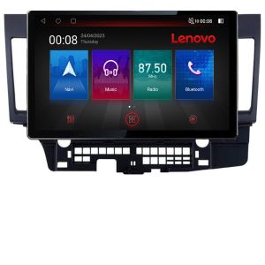 Navigáció MITSUBISHI LANCER K-037 Lenovo PRO 4+64 13 hüvelykes 2K android 4G DSP gps internet 8Core