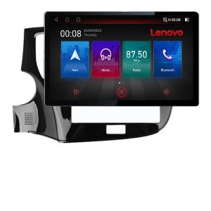 Navigáció Mitsubishi Oultander 2020- K-1230-20 Lenovo PRO 4+64 13 hüvelykes 2K android 4G DSP gps internet 32