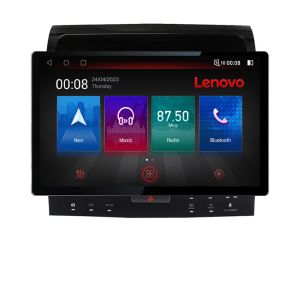 Navigáció Toyota Landcruiser 200 V8 2007-2015 navival és 360 Lenovo PRO 4+64 13 hüvelykes 2K android 4G DSP gps internet KIT-381-360