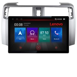 Navigáció Toyota 4runner 2009-2019 Lenovo PRO 4+64 13 hüvelykes 2K android 4G DSP gps internet KIT-4runner