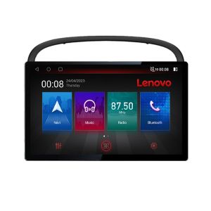 Navigáció Peugeot 607 Lenovo PRO 4+64 13 hüvelykes 2K android 4G DSP gps internet Kit-607