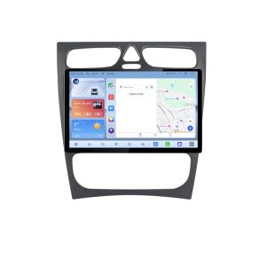 Navigatie dedicata Mercedes C W203 2000-2004 N-clk Edonav ecran 13" 1K 4+64 Android Waze USB Navigatie 4G 360 Toslink Youtube
