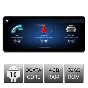 Navigatie Mercedes Clasa S W221 2006-2009 EDT-B1094-N3 cu Android GPS Bluetooth Internet 4GB ram 32GB stocare NTG3