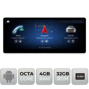 Navigatie Mercedes CLS W218 2012-2014 NTG4.5 ecran de 10.25" Android gps 4G 4+32 1920x720