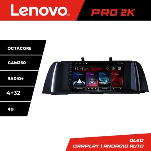 Navigatie Bmw F10 NBT 2012-2016 Android radio bluetooth internet 8 core QLED 2K 4+32 360 Lenovo
