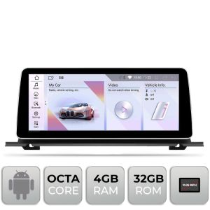 Navigatie BMW Seria 5 F07 GT 2010-2011 cu ecran CIC Android ecran 10.25" 4+32 4G BT