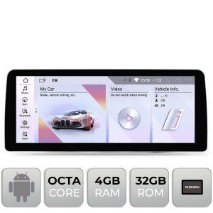 Navigatie BMW Seria 5 E60 2006-2012 cu ecran CCC Android ecran 10.25" 4+32 4G BT