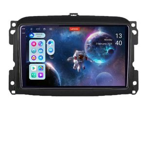 Navigatie Fiat 500 2015-2021 Kit-500 8 core QLED 2K 12+256 360 Android Waze USB Navigatie Internet Youtube Radio