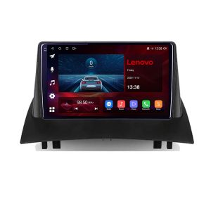 Navigatie Renault Megane gen 2 2002-2007, Lenovo Ultra Original, Qualcomm 8-Core, 4G, Camera 360, CarPlay Wireless, 4+64GB, 9"