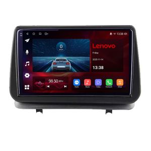 Navigatie Renault Clio 3 2005-2011, Lenovo Ultra Original, Qualcomm 8-Core, 4G, Camera 360, CarPlay Wireless, 4+64GB, 9"