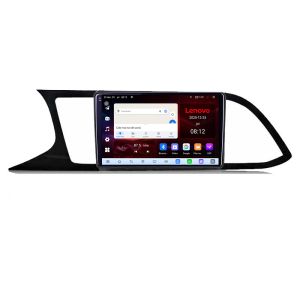Navigatie Seat Leon MIB Lenovo Kit-306 8 Core 2.2 Ghz 8+128 Qled Incell 1K Android 360 Carplay DSP AHD 1080P ADAS 4G Wifi 5Ghz Bluetooth PRO