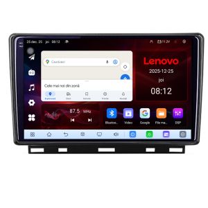 Navigatie Renault Clio 5 Lenovo Kit-Clio5 8 Core 2.2 Ghz 8+128 Qled Incell 1K Android 360 Carplay DSP AHD 1080P ADAS 4G Wifi 5Ghz Bluetooth PRO