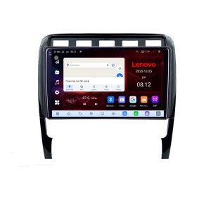 Navigatie Porsche Cayenne 2002-2011 Lenovo Kit-443 8 Core 2.2 Ghz 8+128 Qled Incell 1K Android 360 Carplay DSP AHD 1080P ADAS 4G Wifi 5Ghz Bluetooth PRO