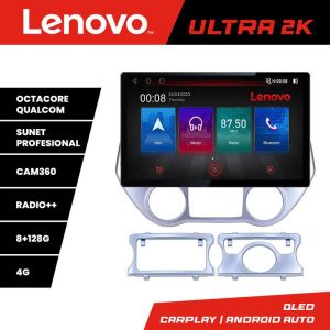 Navigatie Hyundai I20 2011-2014 manual si automat, Ecran 2K QLED 13",Octacore,8Gb RAM,128Gb Hdd,4G,360,DSP,Carplay,Bluetooth