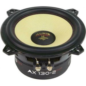2 darabos szett AX 130-2 EVO audiorendszerrel, 2 középsugárzóval, 120 watt, 130 mm, 5,25", 4 ohm, KICKBASS
