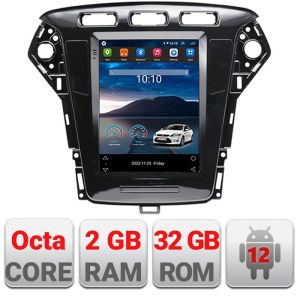 Navigáció típusa Tesla Ford Mondeo 2010-2013 rádió gps internet 8Core 4G Carplay android auto 2+32 kit-tesla-mondeo-10+ED