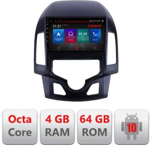 Navigatie Hyundai I30 2009-2012 clima automata E-i30automatic Octa Core cu Android Radio Bluetooth Internet GPS WIFI D RESIGILAT
