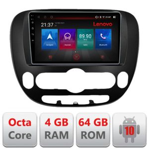 Navigatie Kia Soul 2014-2019 Android radio gps internet Octa Core 4+64 LTE Kit-soul-2014+EDT-E509-PRO RESIGILAT
