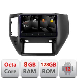 Navigatie Nissan Patrol 2005-2011 Android Octa Core Qualcomm 2K Qled 8+128 DTS DSP 360 4G Optical