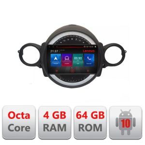 Navigatie Mini 2007-2011 Octa Core cu Android Radio Bluetooth Internet GPS WIFI DSP 4+64GB 4G Kit-mini-01+EDT-E509-PRO RESIGILAT