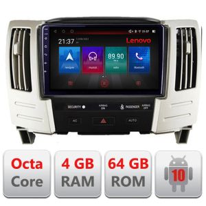Navigatie Lexus RX300 2003-2008 Android radio gps internet Octa Core 4+64 LTE Kit-RX300+EDT-E509-PRO RESIGILAT