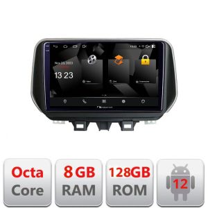 Navigatie Hyundai Tucson 2019 Quad Core 5960Pro-1135 Android Octa Core Qualcomm 2K Qled 8+128 DTS DSP 360 4G Optical