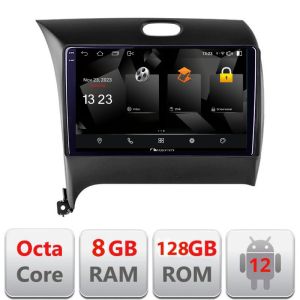 Navigáció Kia Cerato 2013-2017 5960Pro-1562 Android Octa Core Qualcomm 2K QLED 8+128 DTS DSP 360 4G Optikai