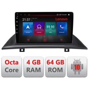 Navigatie BMW X3 2004-2012 E-083 Octa Core cu Android Radio Bluetooth Internet GPS WIFI DSP 4+64GB 4G RESIGILAT