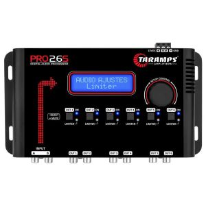 Taramps hangprocesszor, 2 csatornás, DSP processzorral, erősítő nélkül
