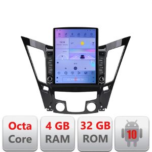 Navigatie Hyundai Sonata 2011-2015 G-259 ecran tip TESLA 9.7" cu Android Radio Bluetooth Internet GPS WIFI 4+32GB DSP