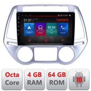 Navigatie Hyundai I20 2011-2014 manual si automat Android radio gps internet Octa Core 4+64 LTE RESIGILAT