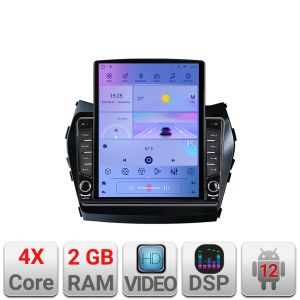Navigatie Hyundai IX45 Santa Fe 2013-2015 K-209 ecran tip TESLA 9.7" cu Android Radio Bluetooth Internet GPS WIFI 2+32