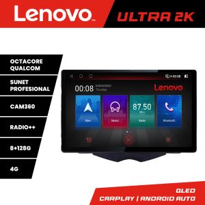 Navigatie Hyundai Veloster ecran 13" 2K 8+128 Android Waze USB Navigatie 4G 360 Toslink Youtube Radio kit-velost